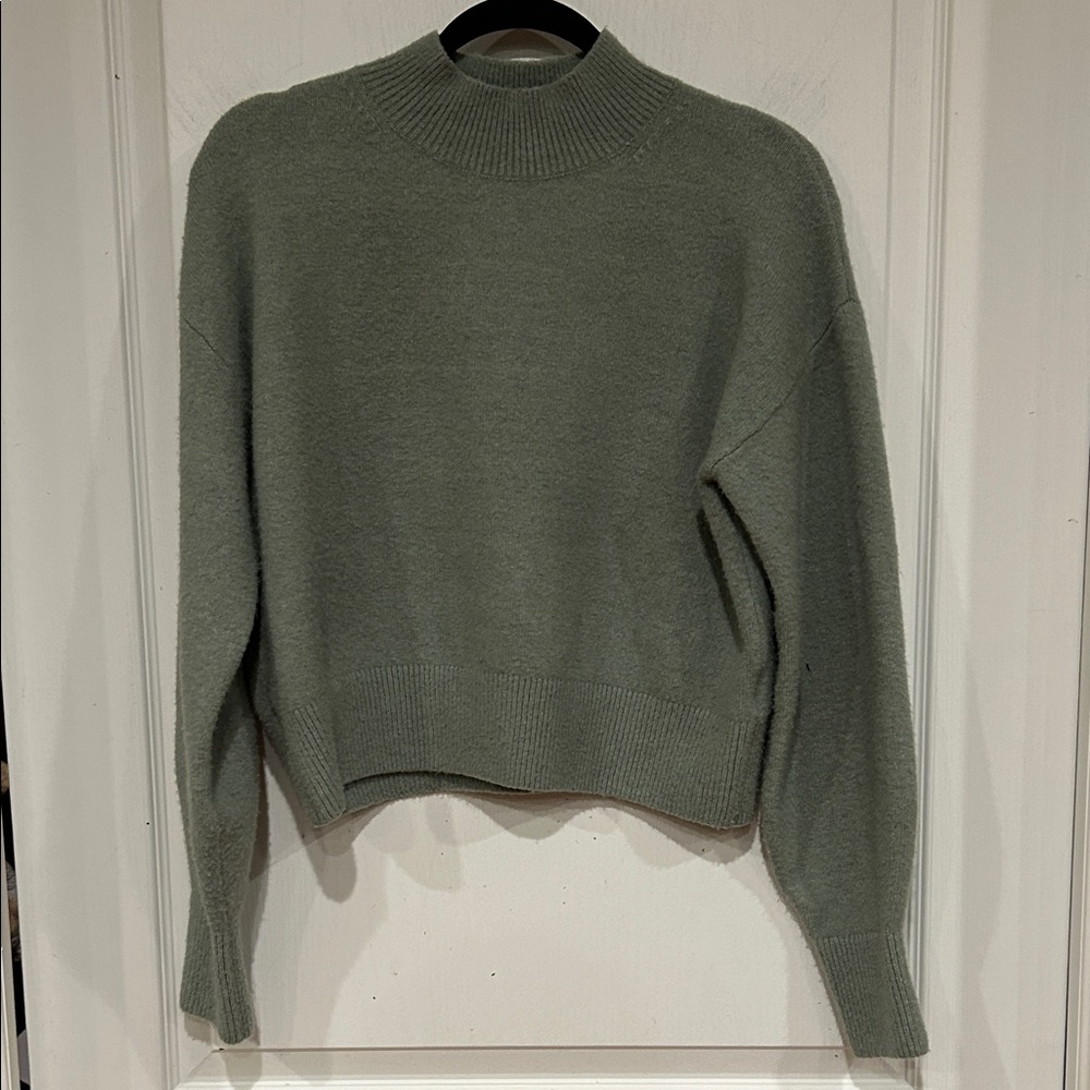 & Other Stories Mockneck Pullover Sweater